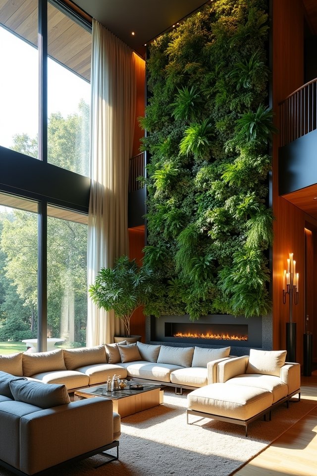 lush vertical garden transformation