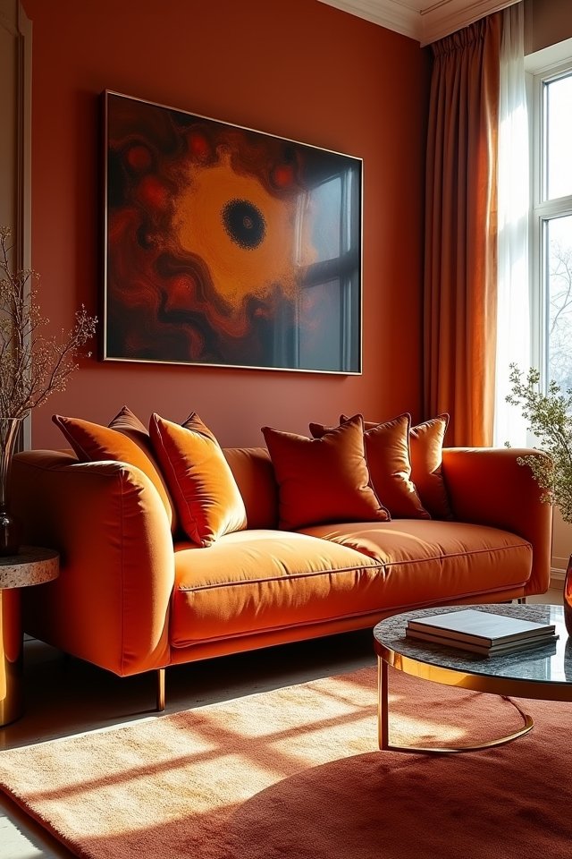 luxe fabrics vibrant colors