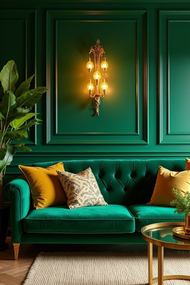 luxe gold lighting elegance