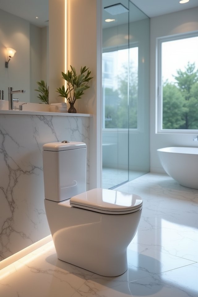 luxurious bathroom spa experience