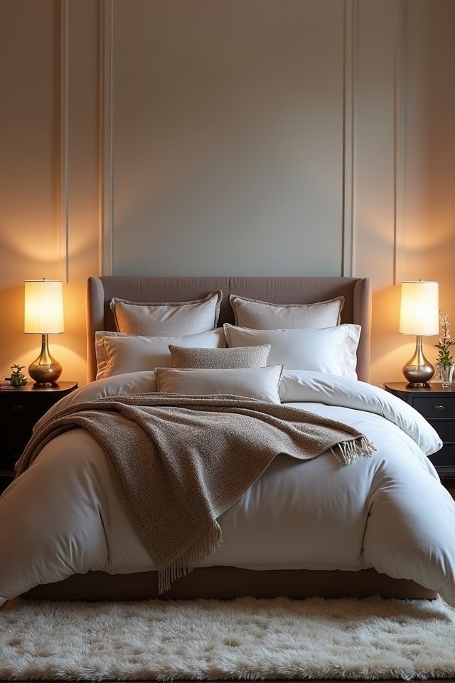 luxurious bedding for comfort