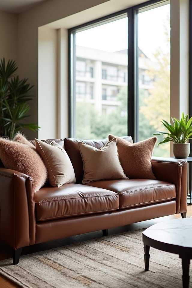 luxurious durable leather comfort