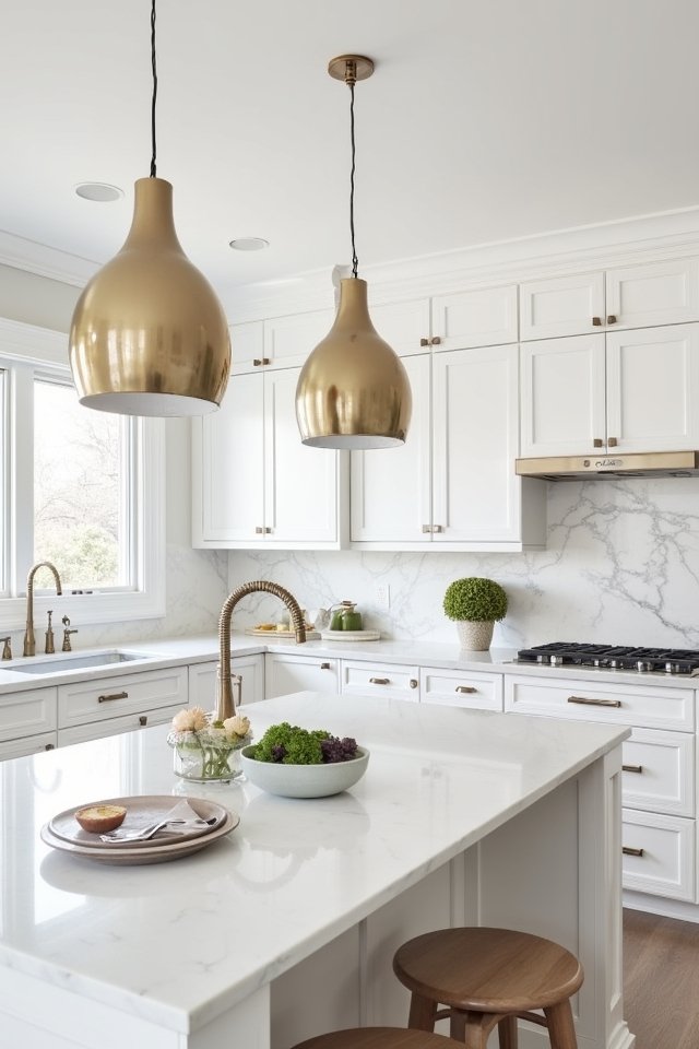 luxurious glossy kitchen design