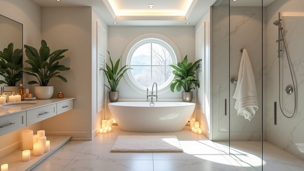 luxurious home spa bathrooms