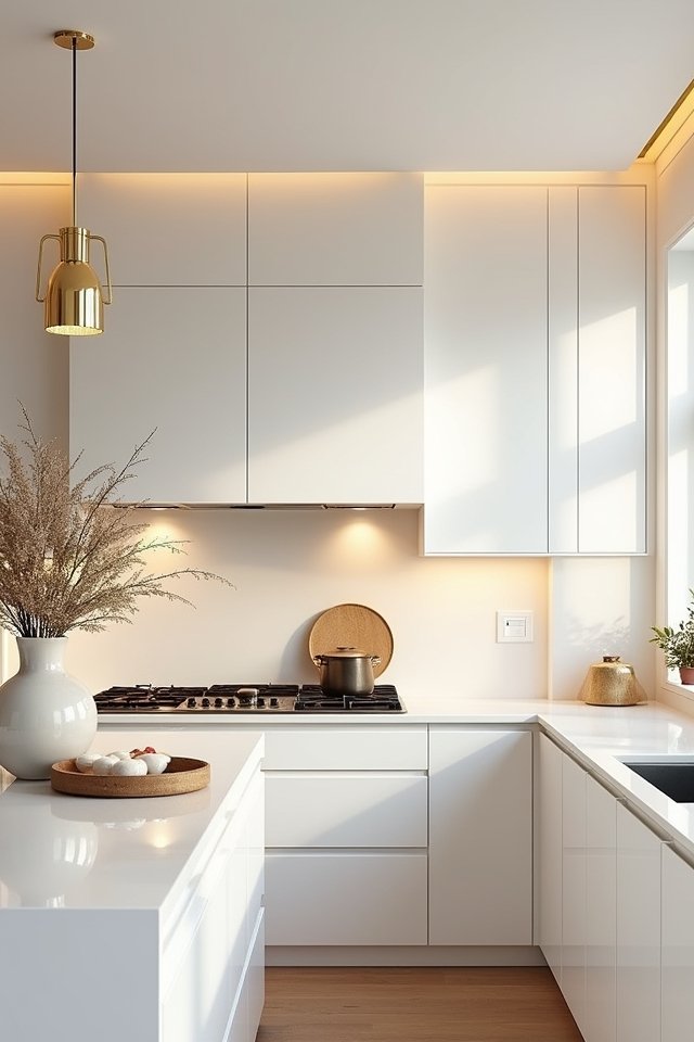 luxurious kitchen design combination