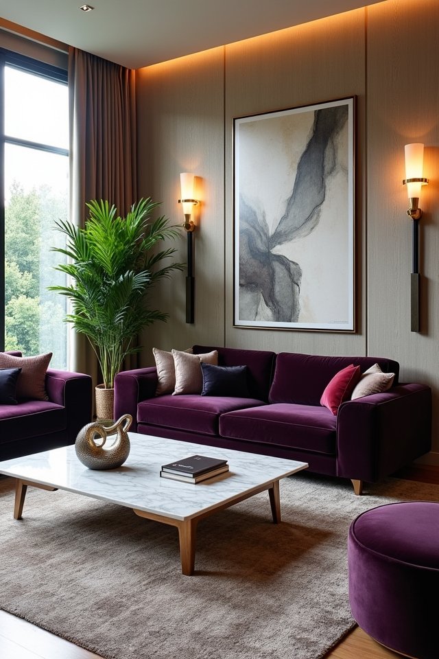 luxurious living room transformation