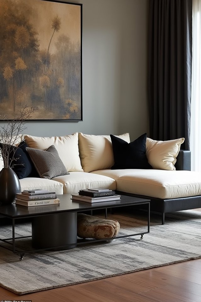 luxurious sectional sofa elegance
