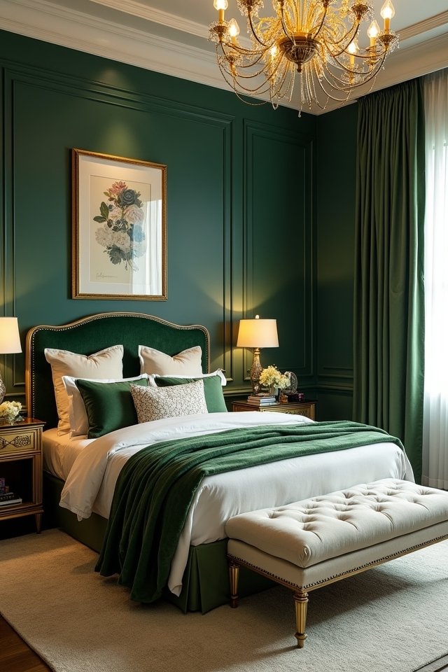luxurious serene color palette