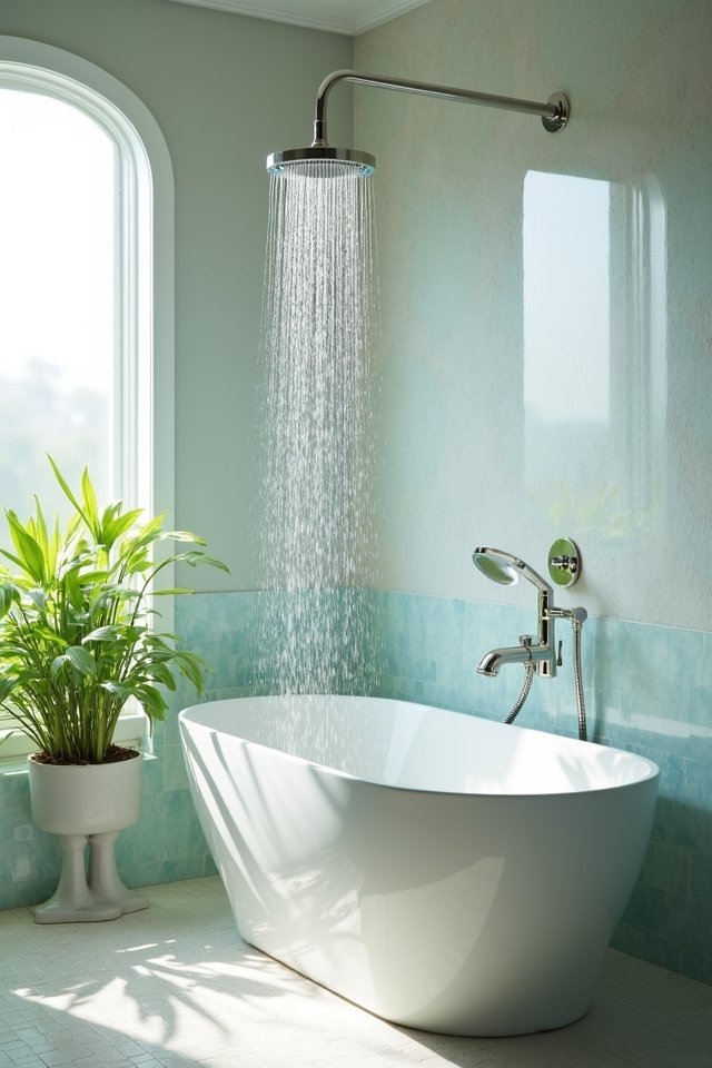 luxurious shower experience daily
