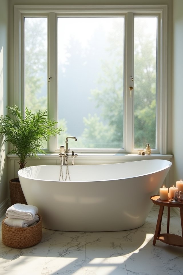 luxurious soaking tub features