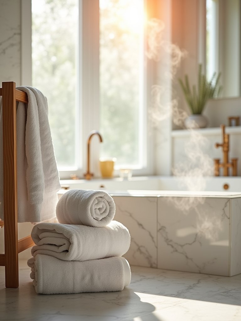 luxurious soft plush towels