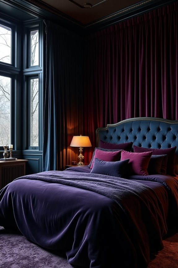 luxurious soft velvet textiles
