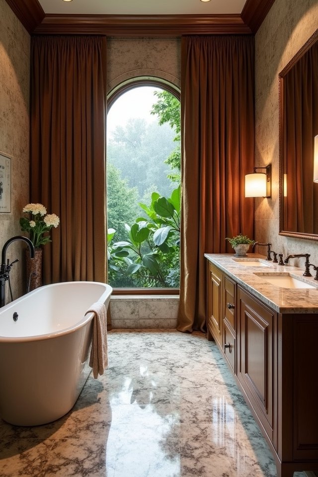 luxurious spa like bathroom textures
