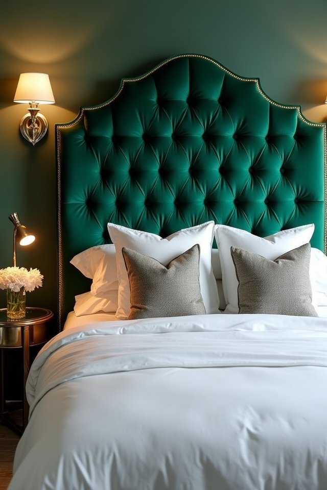 luxurious statement headboard ideas