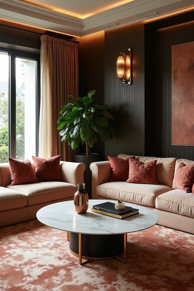 luxurious textures for comfort