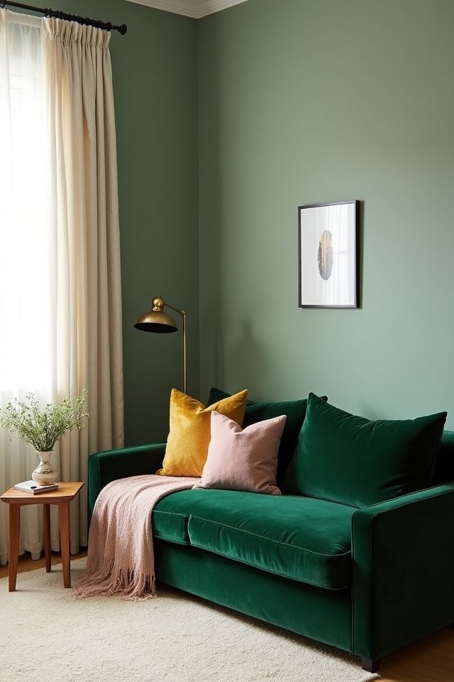 luxurious velvet color combinations