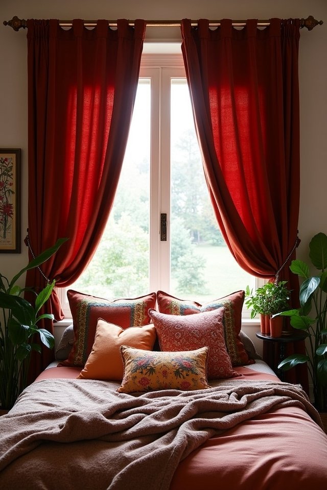 luxurious velvet drape elegance