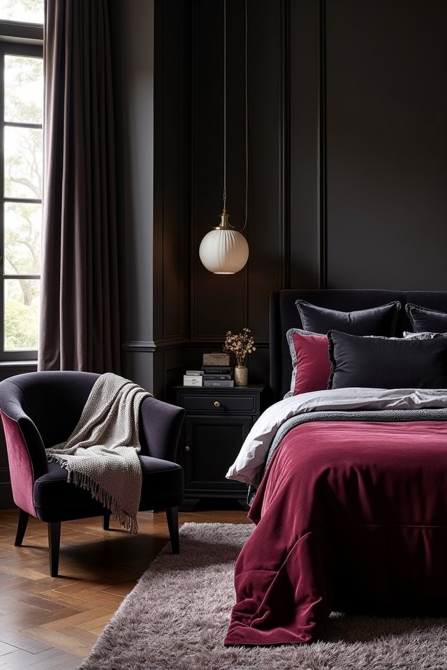luxurious velvet texture layering