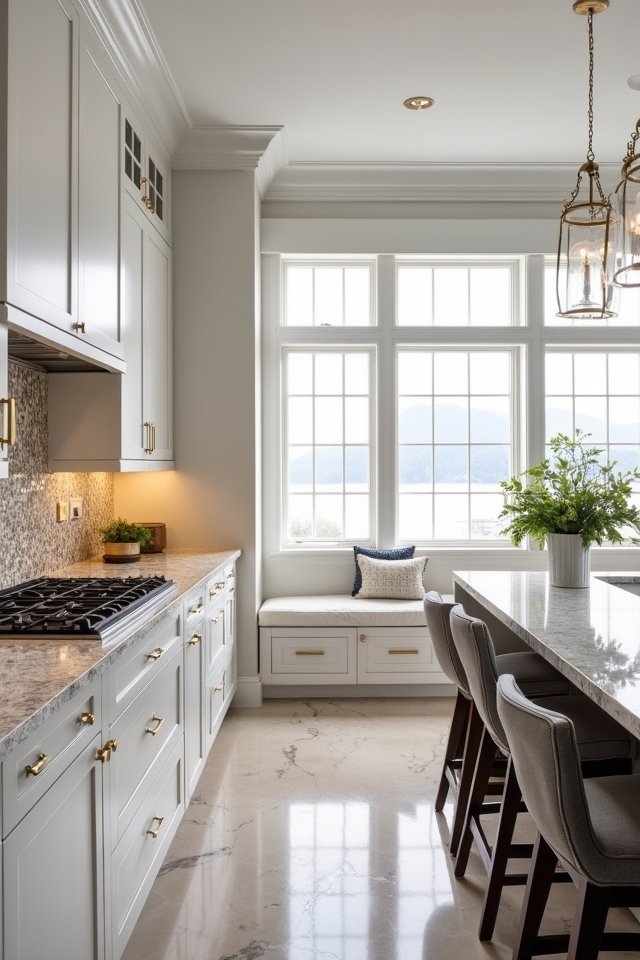 luxury countertops marble and quartz