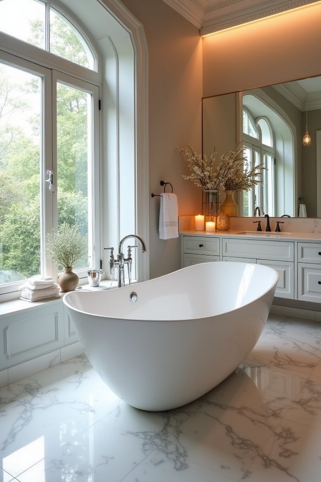 luxury home bath retreat