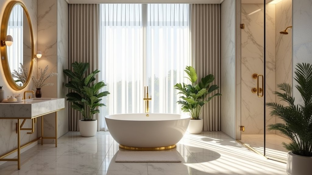 luxury hotel bathroom inspiration
