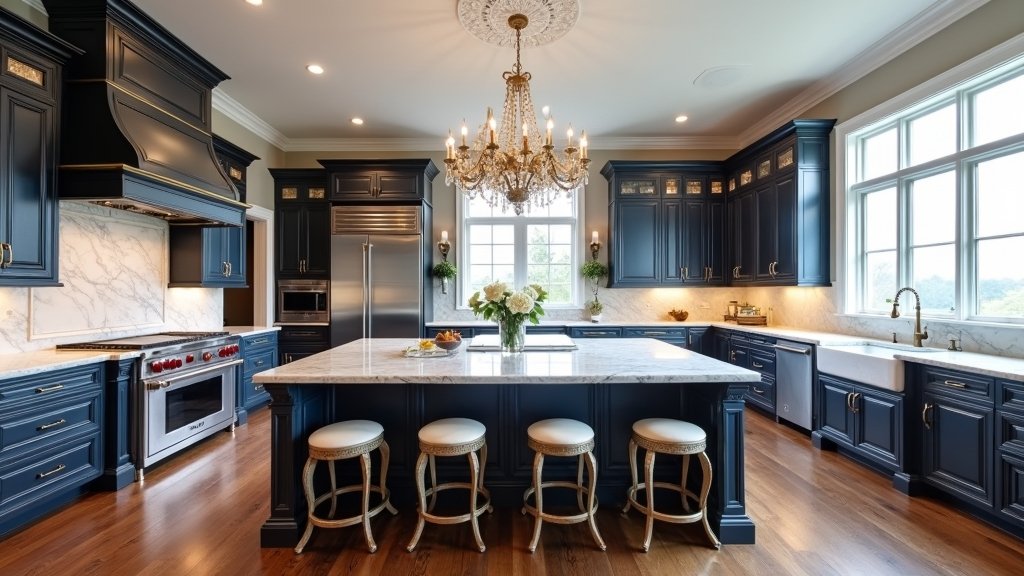 luxury mansion kitchen designs