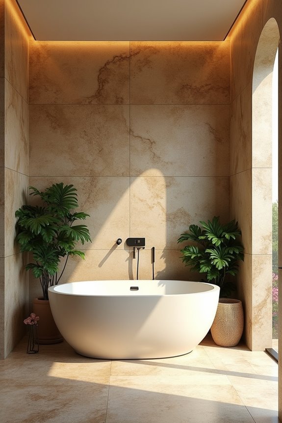 luxury through natural stone