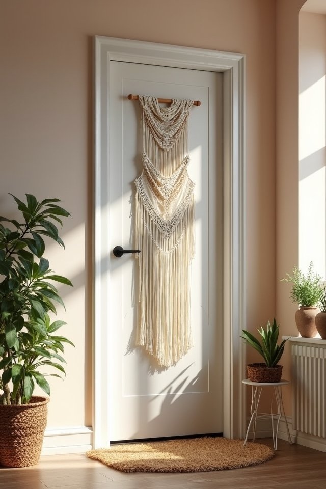 macram door decor ideas