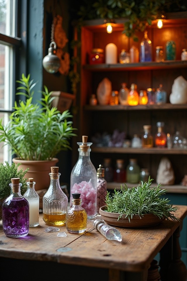 magical crystal kitchen arrangement
