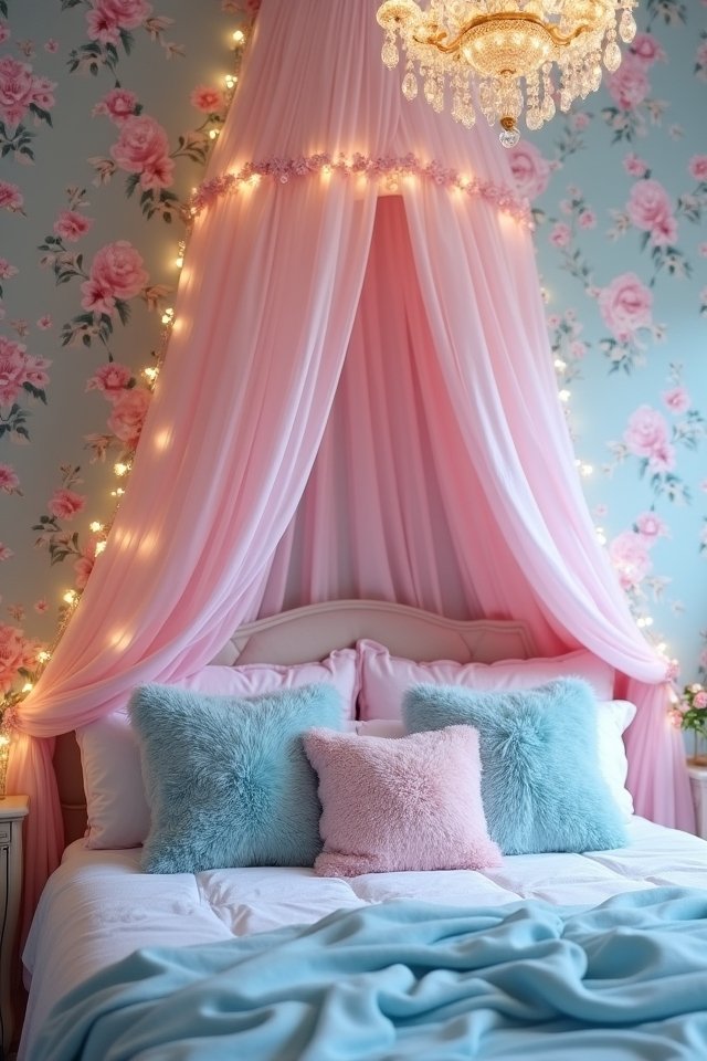 magical dreamy canopy bed