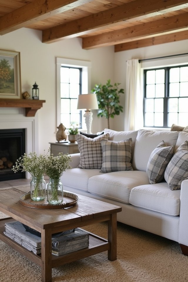 mason jars add charm