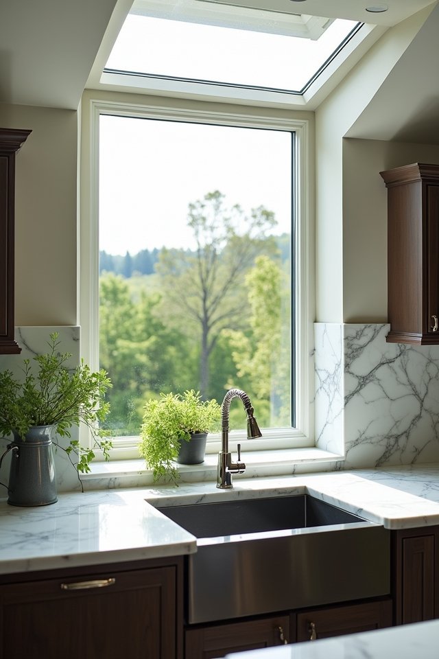 maximal natural light kitchen