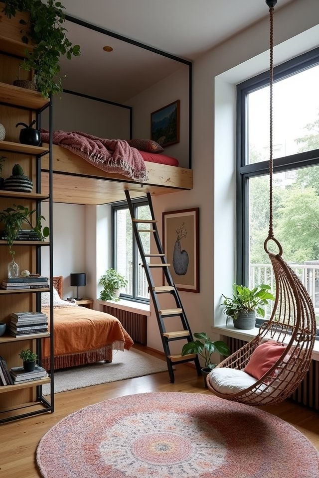 maximize bedroom vertical space