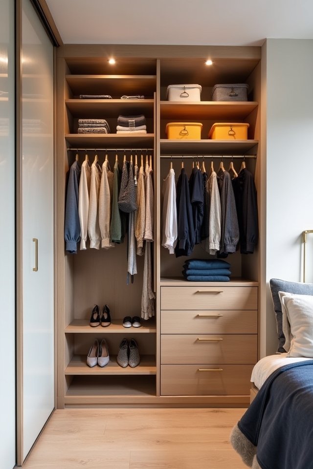 maximize closet space effectively