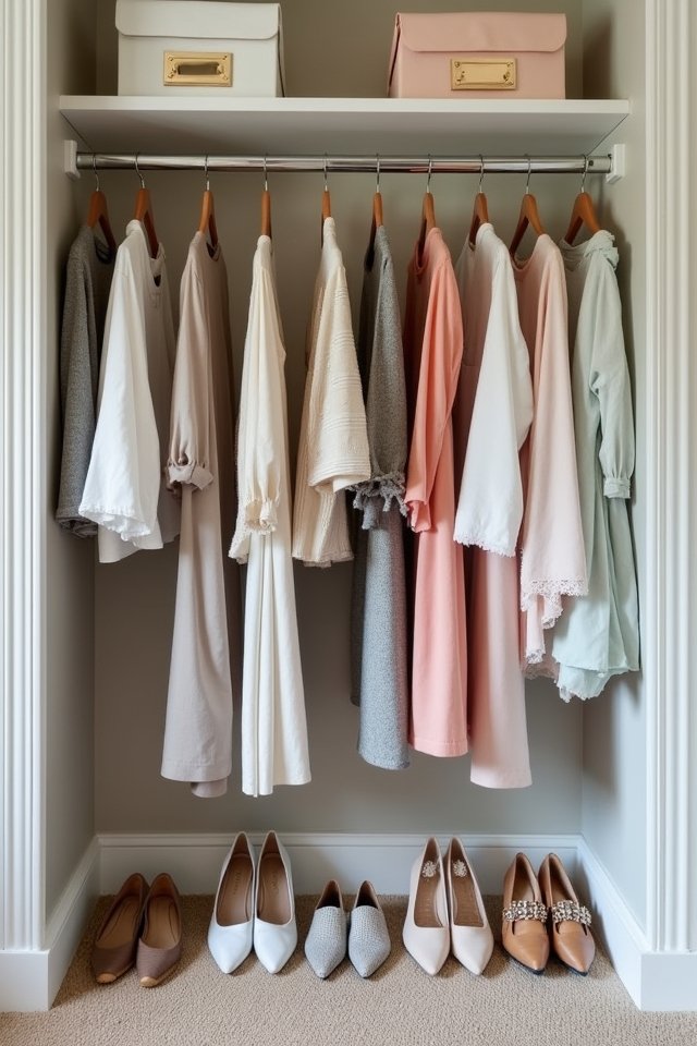 maximize closet space efficiently