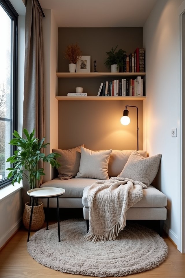 maximize cozy living corners