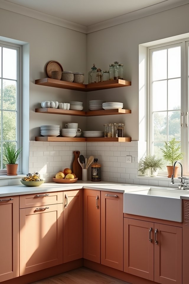 maximize kitchen corner cabinets
