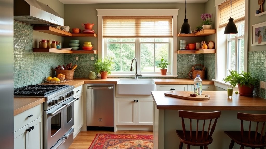 maximize kitchen space creatively