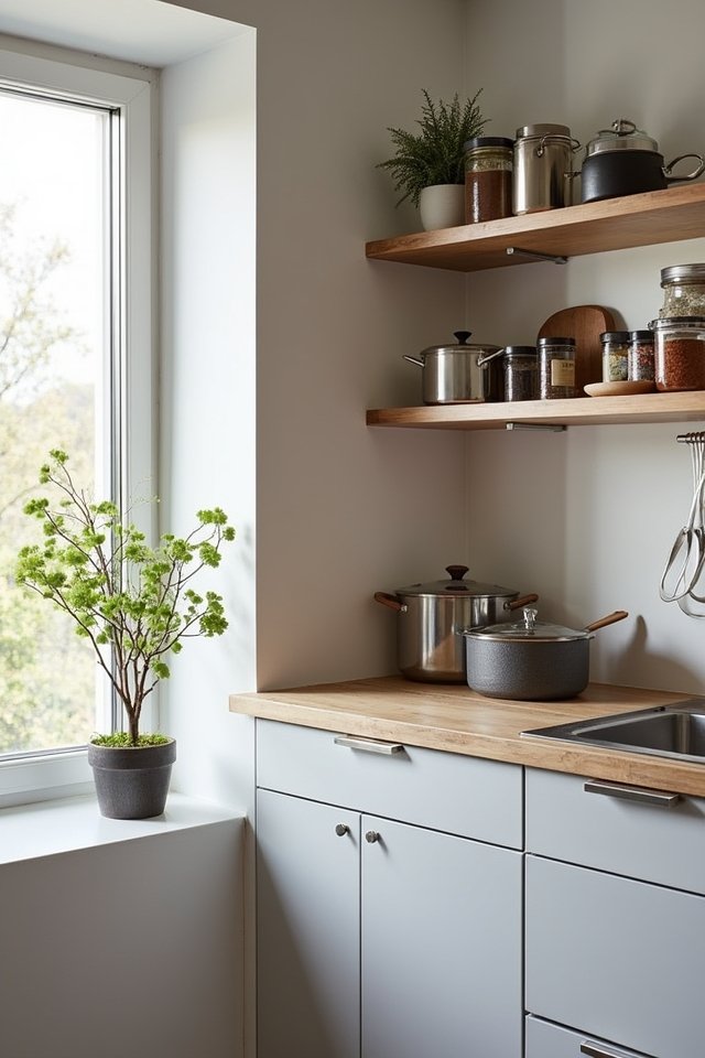 maximize kitchen vertical space