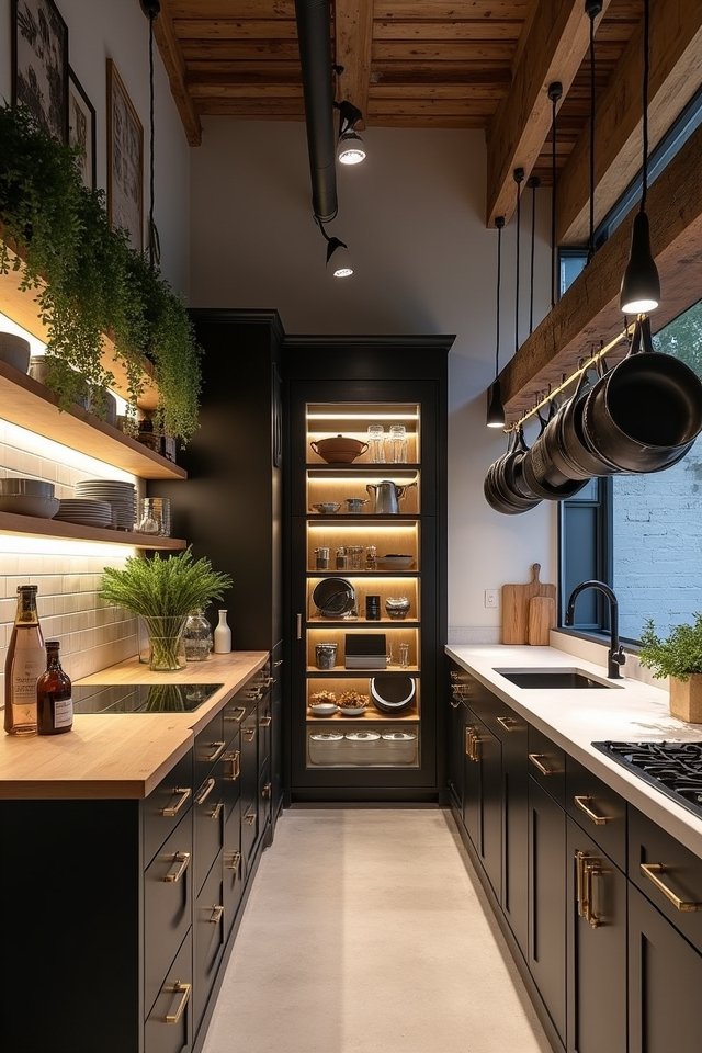 maximize kitchen vertical storage