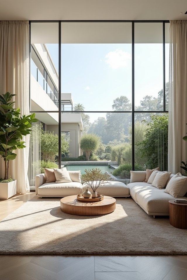 maximize light and space