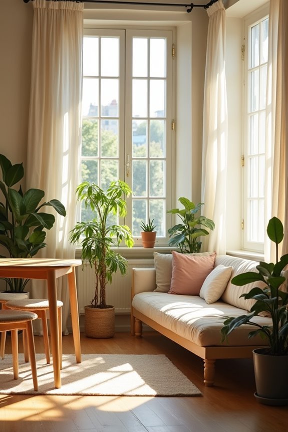 maximize natural light indoors