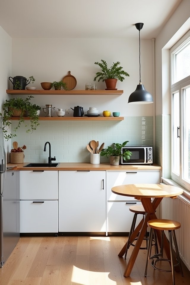 maximize small kitchen space
