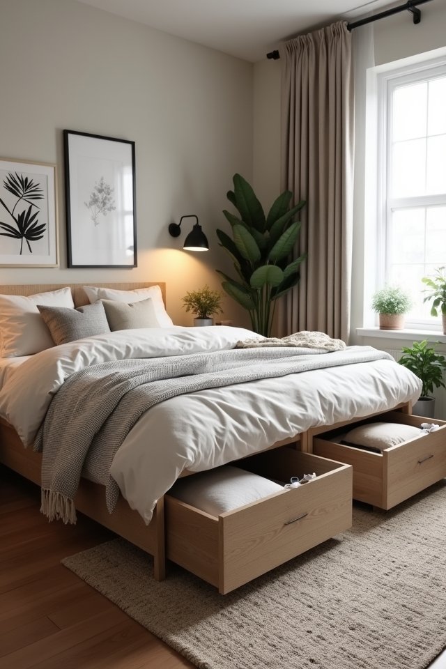 maximize space with organization