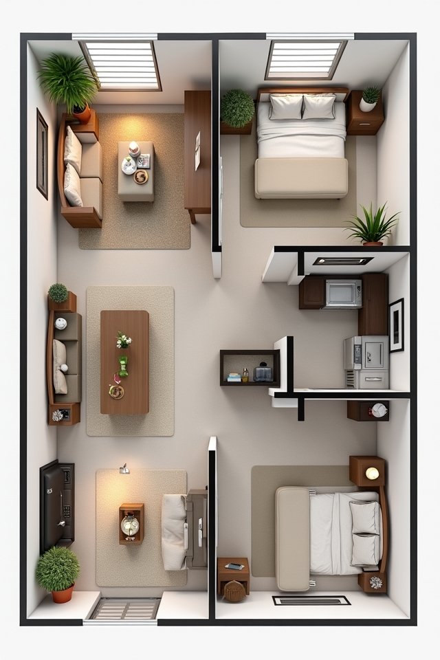 maximize space with versatility