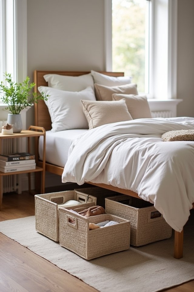 maximize under bed storage potential