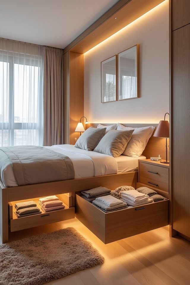 maximize under bed storage potential