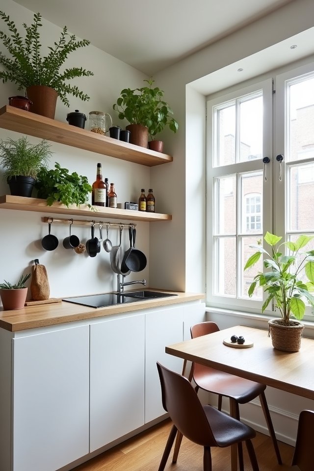 maximize vertical kitchen storage