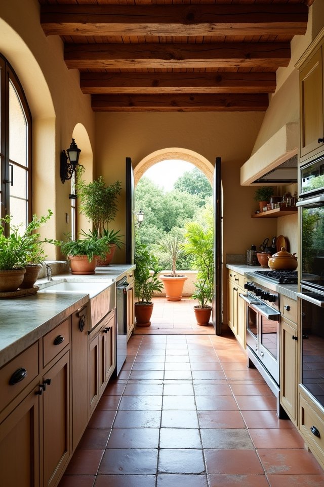 mediterranean kitchen design charm