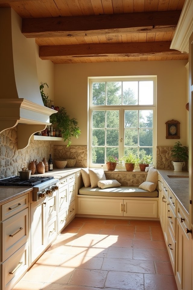 mediterranean rustic kitchen charm